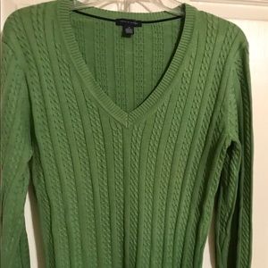 Tommy Hilfiger Cotton V-neck Sweater
